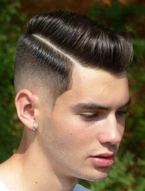 Best Men's Dapper Haircuts 2020 Men's Hairstyles Comb Over Styles With Fade