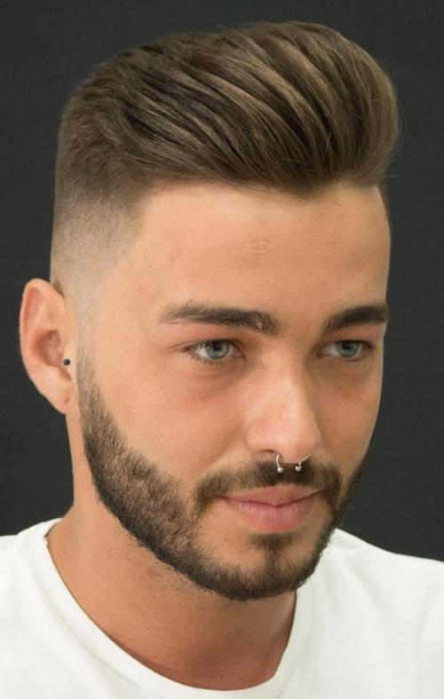 Best Men's Dapper Haircuts 2020 Men's Hairstyles Textured Pompadour With Taper Side