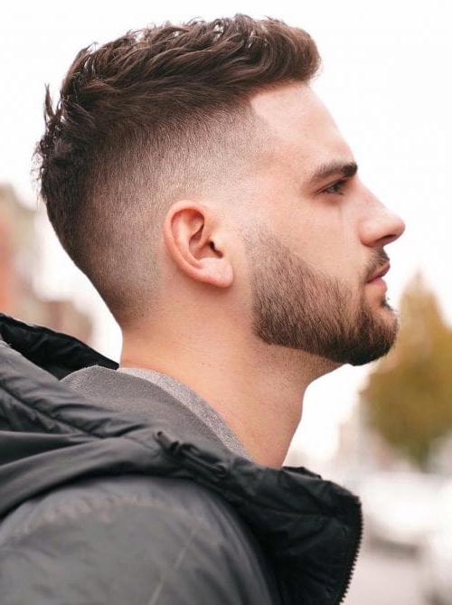 Brush Up With High Fade Crop Top Fade Haircut For Summer 2020 Men's Hairstyle