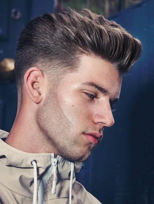 Brush Up With Taper On The Sides And Stubble Beard 25 Timeless Men's Hairstyles Timeless Classic Haircuts For Men 2020