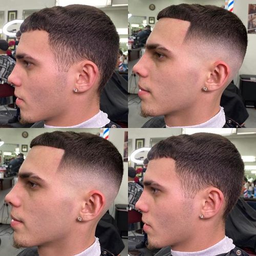 Buzz Cut Men's Short Classic Business Haircut