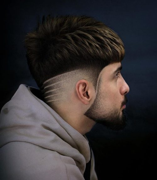 Disconnected Neckline With Low Fade 30 Cool Neckline Hair Designs, Men’s 2020 Hairstyles Trends
