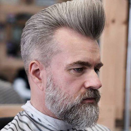 Elegant Hairstyles For Older Men