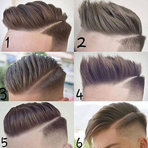 Latest Gentlemen Hairstyles 2020 Hard Part Skin Fade
