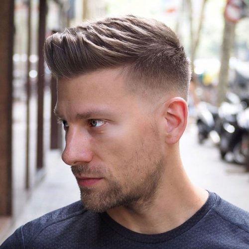 Men's Short Classic Business Haircut Clean Cut Hairstyles