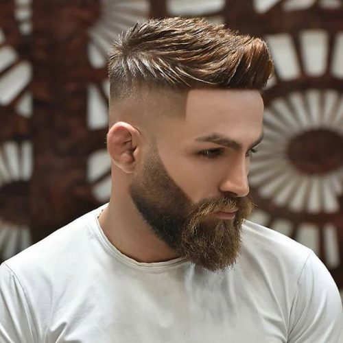 Spiky Textured Faux Hawk With Line Up 25 Best Line Up Haircuts Men's Hairstyles