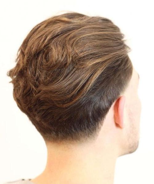 Extra Volume At The Front And Curly Ducktail Modern Ducktail With Tapered Neckline