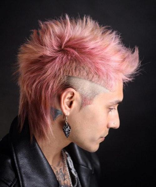 Men's Edgy Mullet Hairstyles