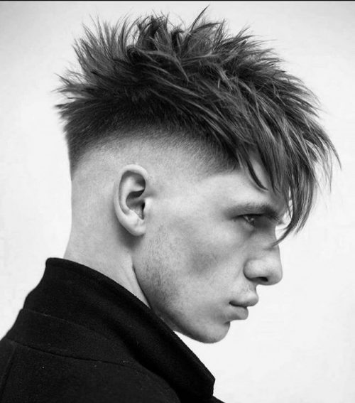 Men's Short Spiky Hair With Fringe 20 Men's Tousled Hairstyles 2020
