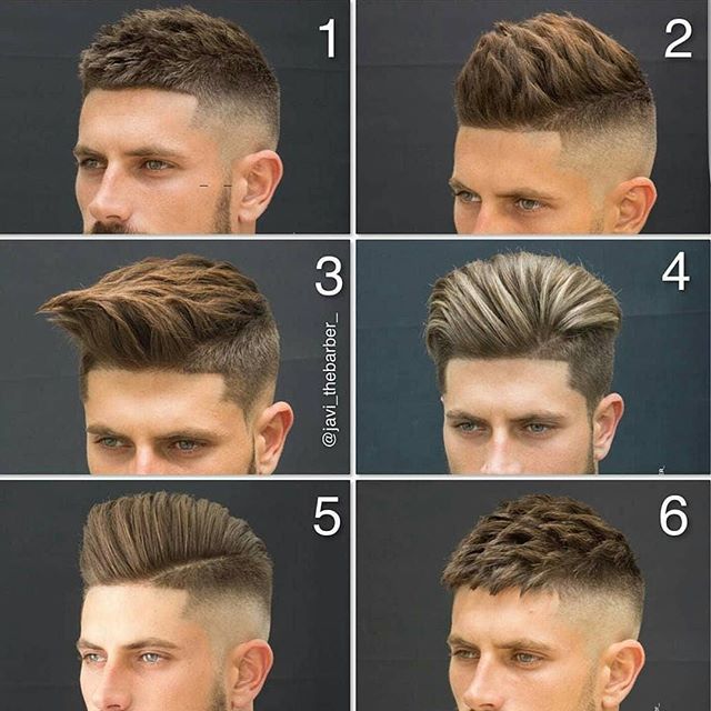 Popular Men's Line Up Haircuts