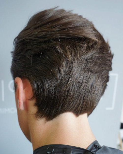 Texture Ducktail Haircut