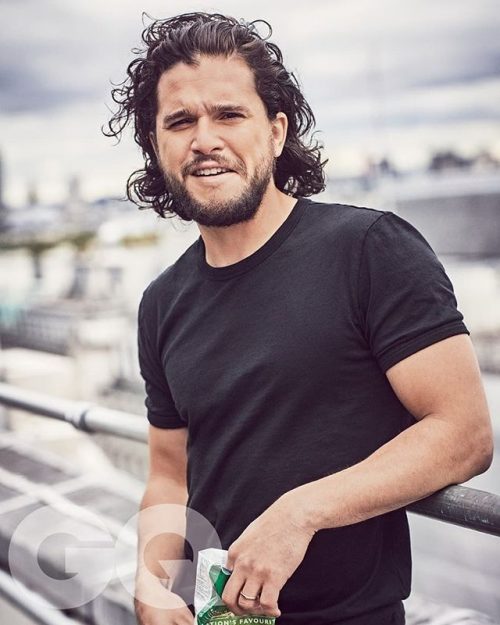 25 Best Kit Harington Curly Haircuts 2020 Jon Snow Hairstyles Pulled Back Hair With Thick Beard