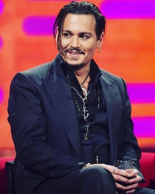 30 Best Johnny Deep Hairstyles 2020 Long Fringe With Swept Back Side