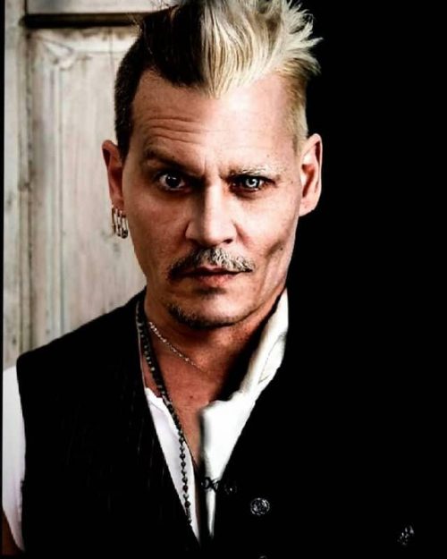 30 Best Johnny Deep Hairstyles 2020 Dual Toned Mohawk With Undercut