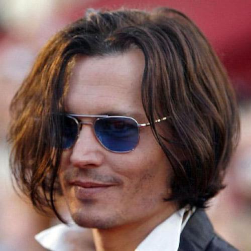 30 Best Johnny Deep Hairstyles Johnny Depp Long Hairstyle With Goatee