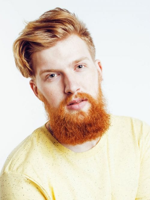 30 Men's Red Color Hairstyles Red Hair And Beard Man