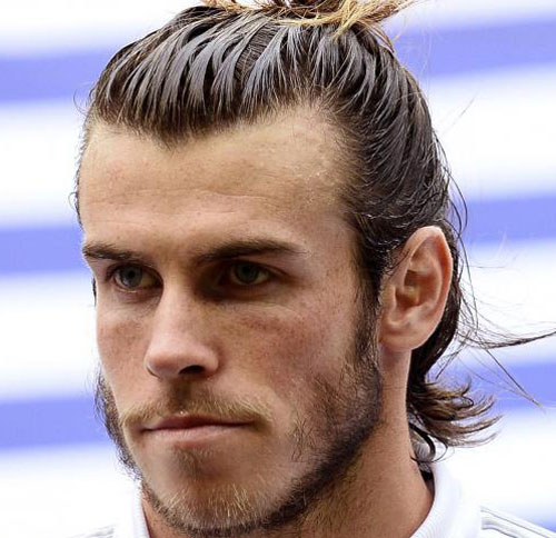 40+ Best Football Players Haircuts Soccer Hairstyles For Guys Gareth Bale + Top Knot