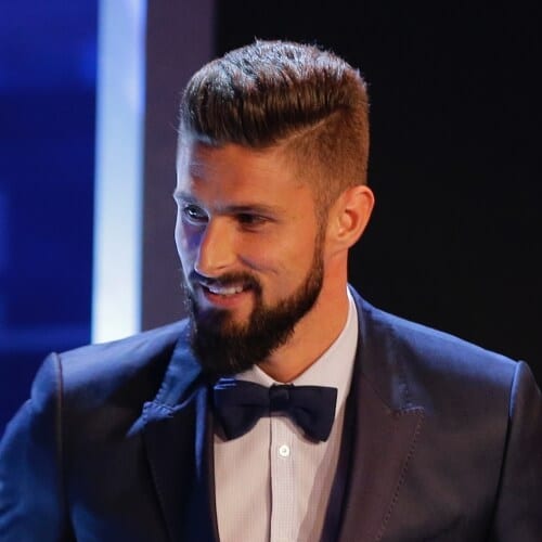 40+ Best Football Players Haircuts Soccer Hairstyles For Guys Olivier Giroud Hairstyle