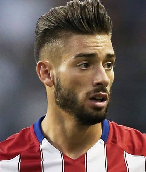40+ Best Football Players Haircuts Soccer Hairstyles For Guys High Fade Quiff – Yannick Ferreira Carrasco