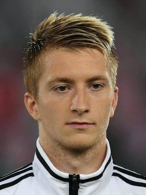 40+ Best Football Players Haircuts Soccer Hairstyles For Guys Short Textured ‘do – Marco Reus