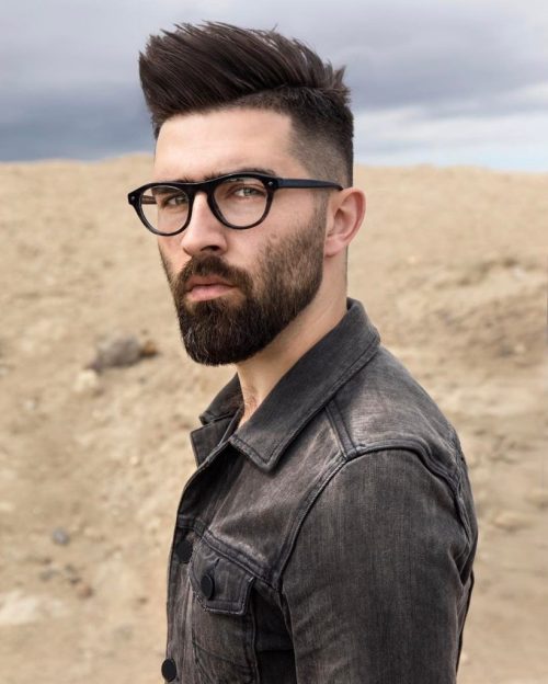 50+ Best Haircuts For Men With Glasses Short Spiky Hair With Glasses