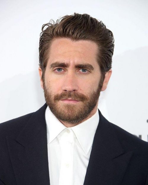 Comb Over + Beard Top 30 Best Jake Gyllenhaal Hairstyles 2020