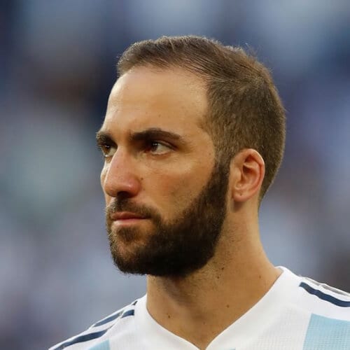 Gonzalo Higuain’s Short Hairstyle 40+ Best Football Players Haircuts Soccer Hairstyles For Guys