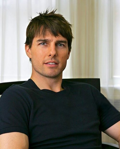 Men's Bang Hairstyle Top 25 Best Tom Cruise Hairstyle