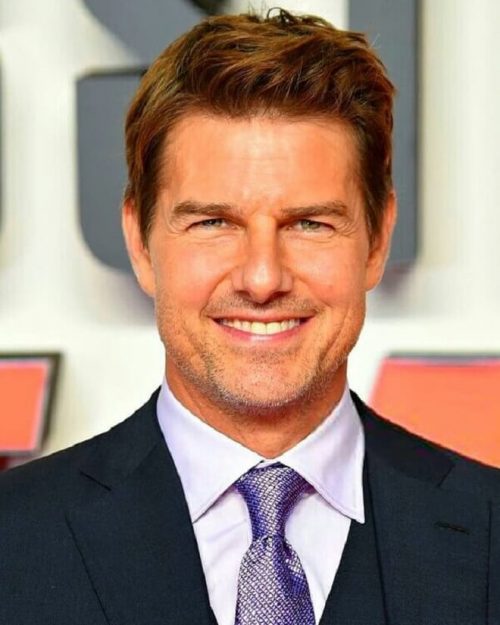 Top 25 Best Tom Cruise Hairstyle Textured Brush Up Hair