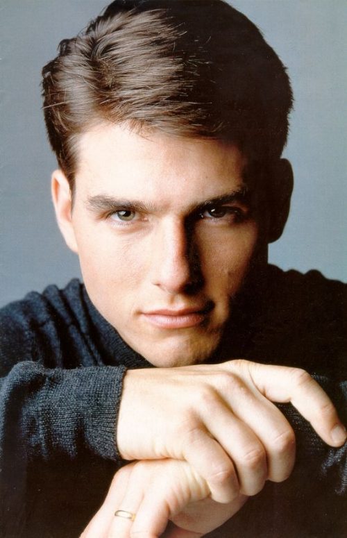 Top 25 Best Tom Cruise Hairstyle Tom Cruise Side Parted Look