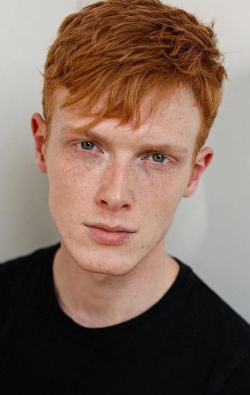 Fringe Bangs Haircut For Young Men 30 Men's Red Color Hairstyles