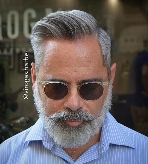 15 Best Haircuts For Middle Aged Men Mature Mens Hairstyles Comb Over Hairstyle For Gray Hair