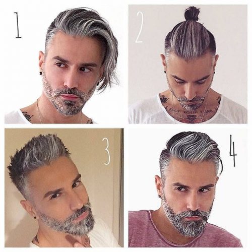 15 Best Haircuts For Middle Aged Men Mature Mens Hairstyles Grey Hair Styles