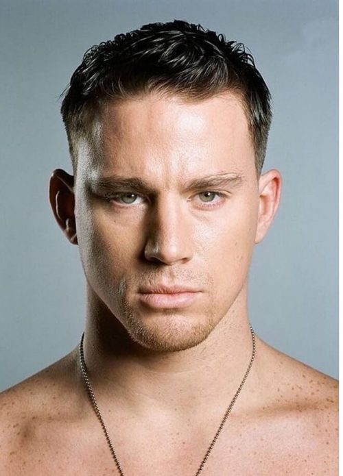 Channing Tatum Wet And Textured Haircut