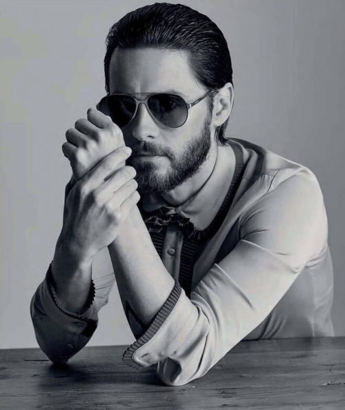 Jared Leto Hairstyles Slicked Back Hairstyles