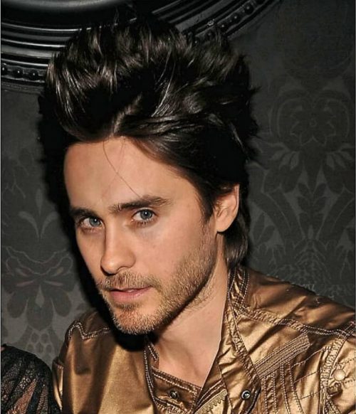 Jared Leto Hairstyle With High Spikes