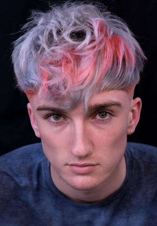 Modern Bowl Haircut For Men Best Hair Dyes For Men Mens Hair Color Trends 2021 Colorful Hairstyle Ideas For Men