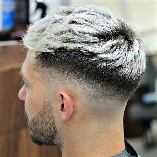 White And Black Mens Hair Color Best Hair Dyes For Men Mens Hair Color Trends 2021 Colorful Hairstyle Ideas For Men