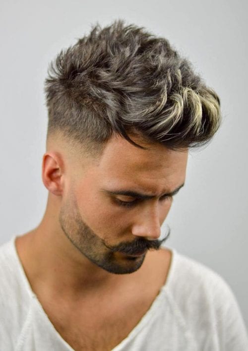 80 Best Men's Short Wavy Hairstyles 2021 Brush Up With Highlighted