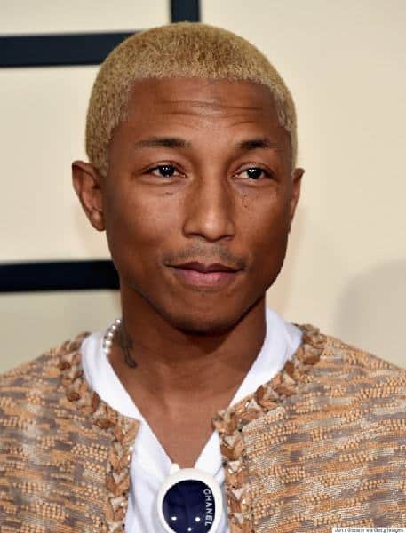 Black Guy With Blonde Crew Cut