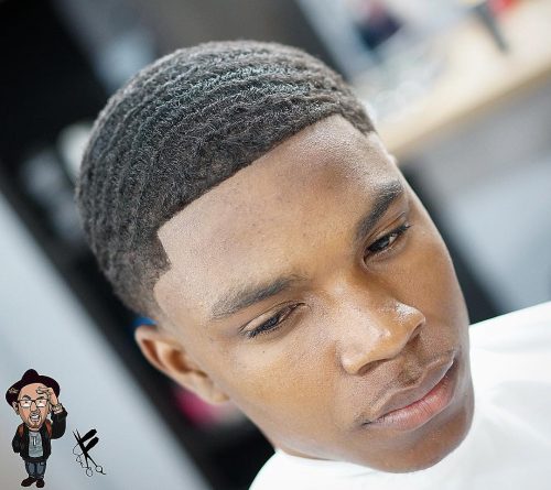 Black Men With Deeper Waves Hair