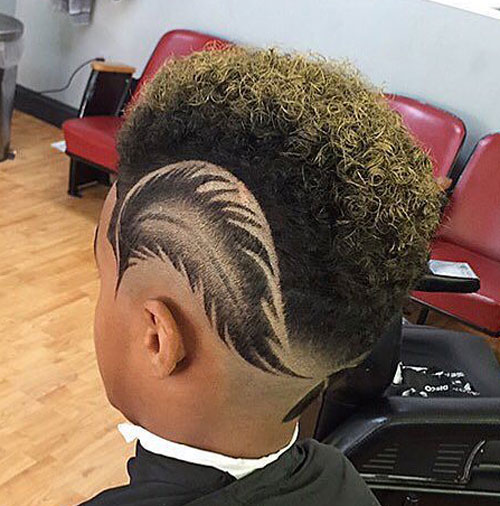 Haircut Design On The Sides 30 Best Blonde Hairstyles For For Black Guys