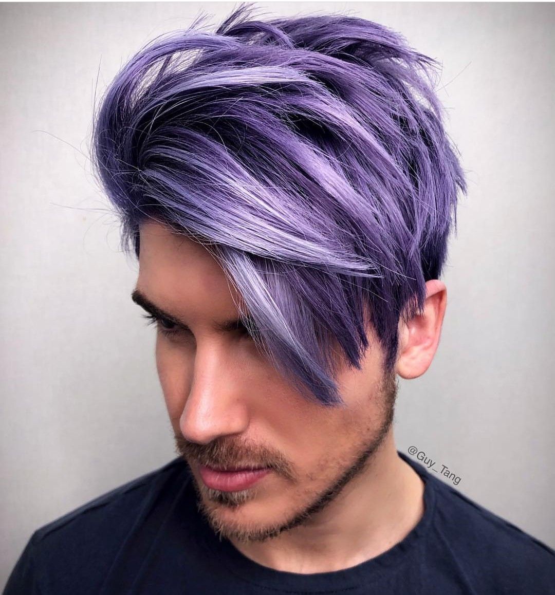 Blonde And Purple Hairstyles.