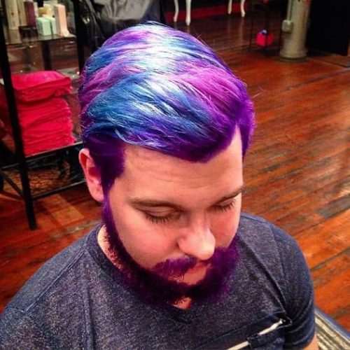 Blue And Purple Hairstyles