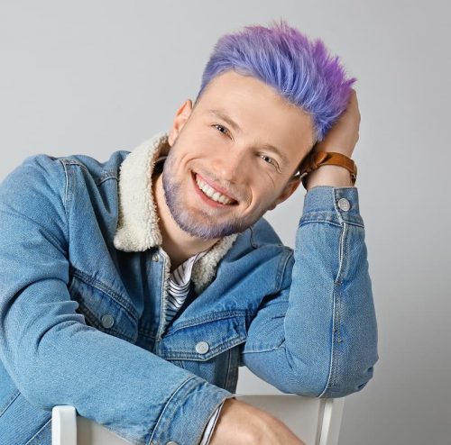 Guys With Light Purple Hair 25 Eye Catching Purple Hairstyles For Men 2021