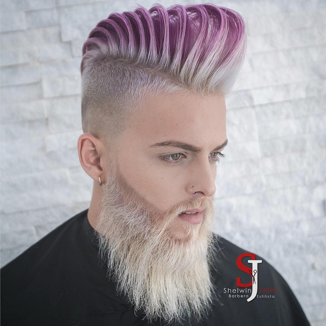 25 EyeCatching Purple Hairstyles for Men 2023 Men's Style