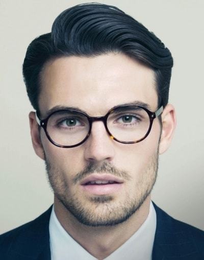 Business Hairstyle Wavy Side Part