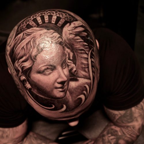 Head Tattoo 10 Most Painful Places To Get Tattoos