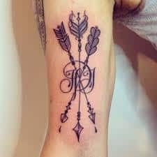 Three Arrows Tattoo Meaning 7
