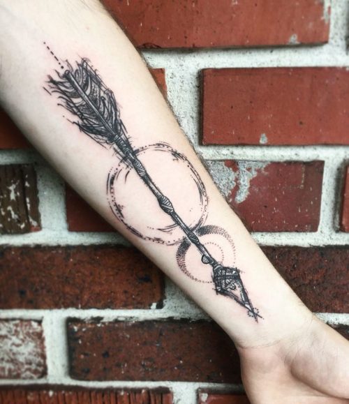 Arrow tattoos Symbolism